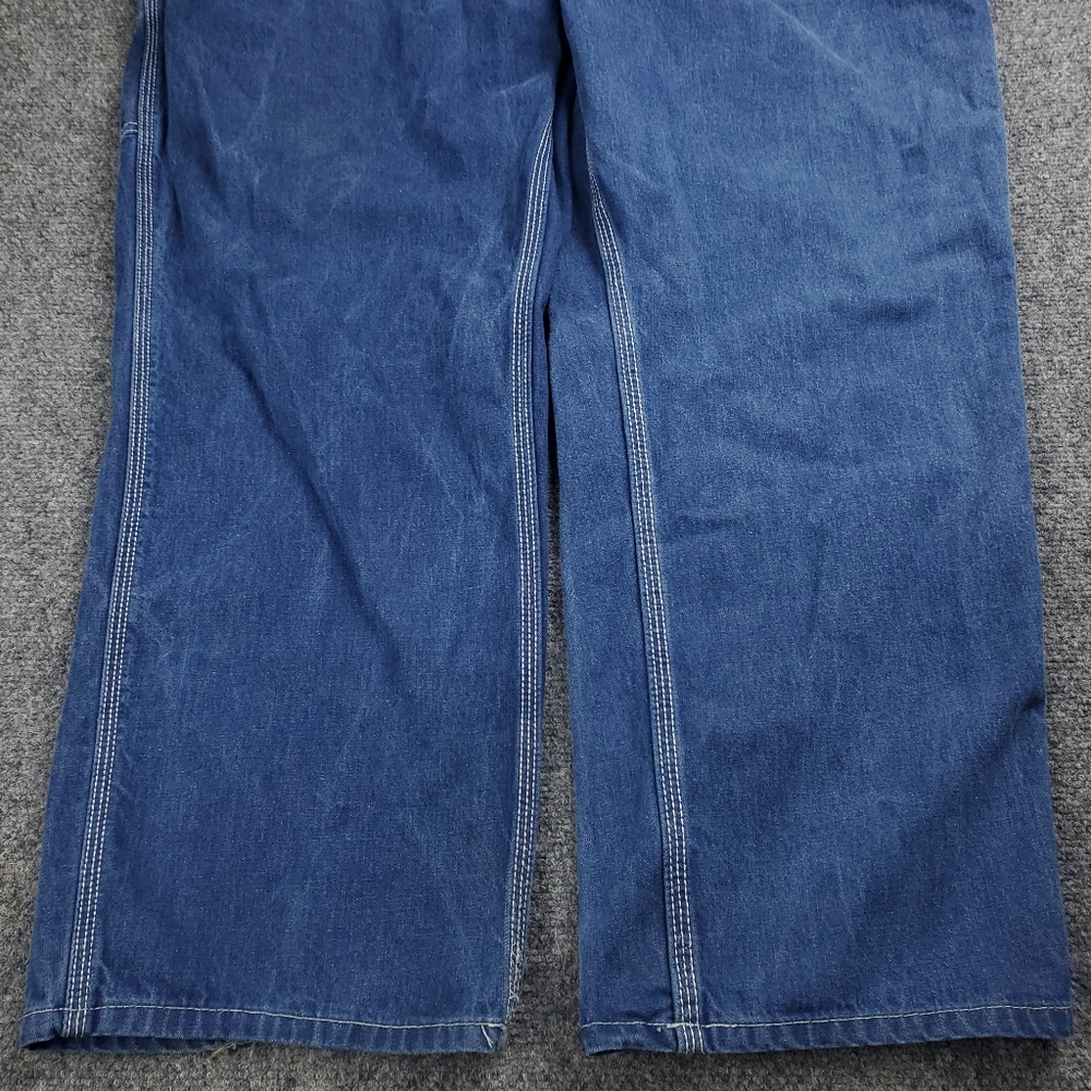 Carhartt FR Carpenter Jeans Mens 42x30 Flame Resistant Denim Workwear 290-83 - Picture 4 of 14